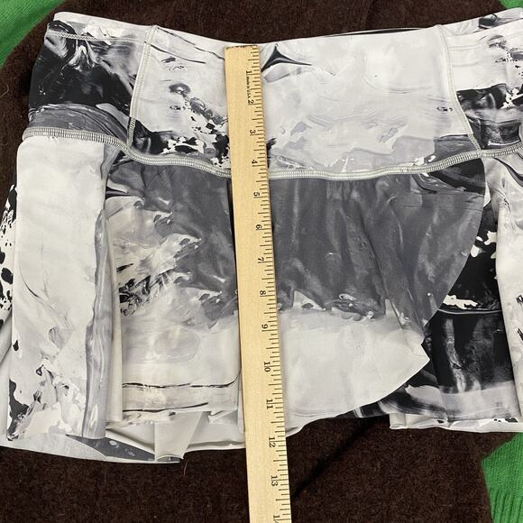 LULULEMON Hit Your Stride Skirt Skort Womens Size 8 Marble Pigment Biggie Tennis - Picture 7 of 7